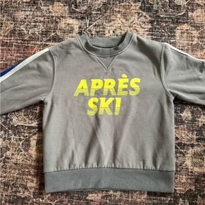 Gray Après Ski Kids Sweatshirt